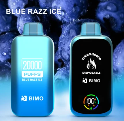 BIMO Turbo 20000 – Blue Razz Ice