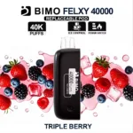 BIMO Felxy 40000 Pod - Triple Berry