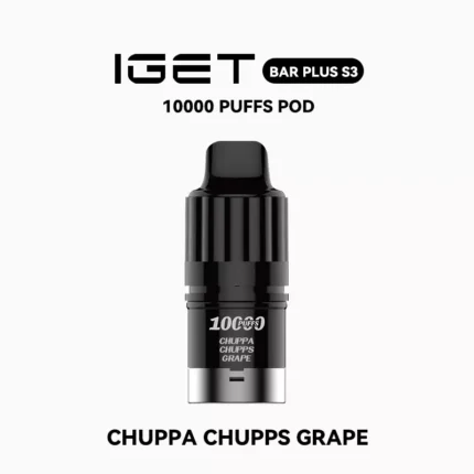 IGET BAR PLUS S3 POD Chuppa Chupps Grape