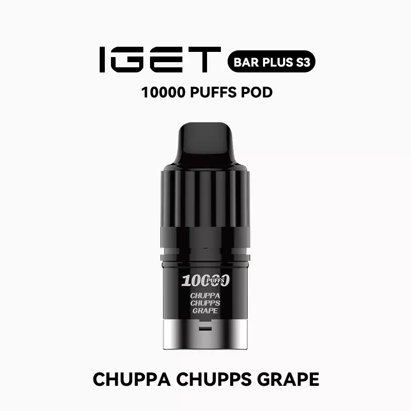 chuppa chupps grape IGET BAR PLUS S3 POD Chuppa Chupps Grape
