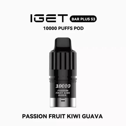 IGET BAR PLUS S3 POD Passion Fruit Kiwi Guava