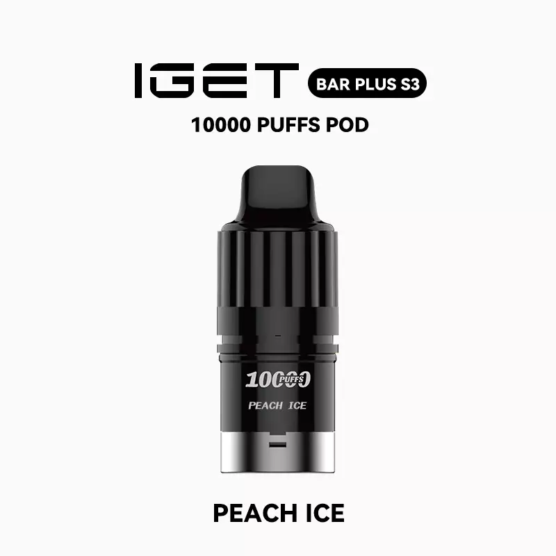 Peach Ice IGET BAR PLUS S3 POD Peach Ice